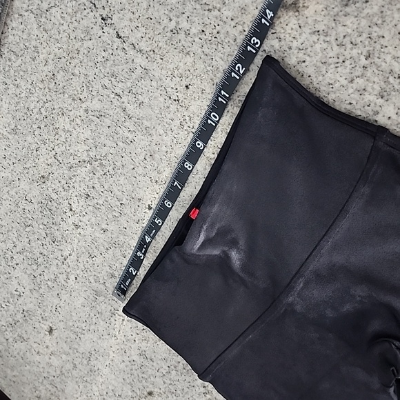 Spanx black faux leather moto legging! - Picture 10 of 13